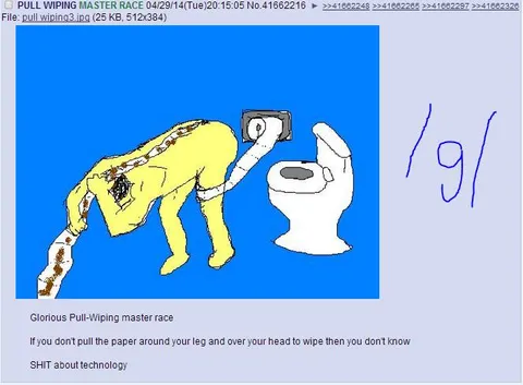 Glorious Pull-Wiping Master Race