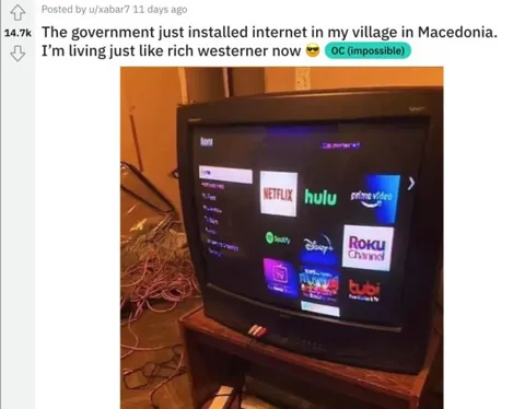 Rich Westerner Internet in Macedonia