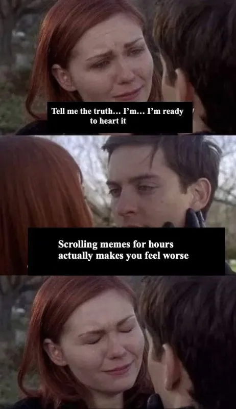 Scrolling Memes Makes You Feel Worse