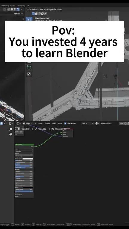 Four Years Learning Blender