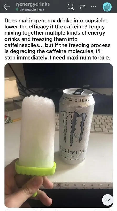 Caffeine Popsicle Torque