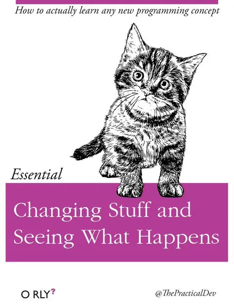 Learning Programming by Experimenting