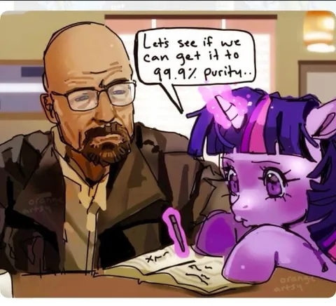 Walter White Tests Pony Purity