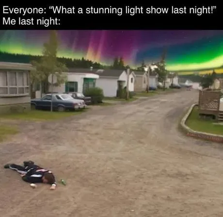 Aurora Light Show Reaction