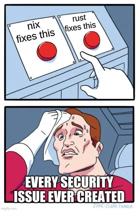 Nix or Rust Security Fix