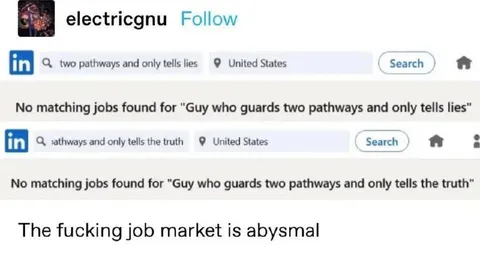 Absurd Job Market Search
