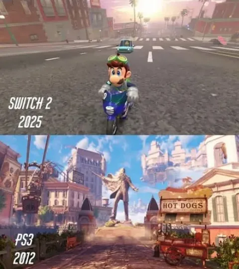 Switch 2 Versus PS3 Graphics