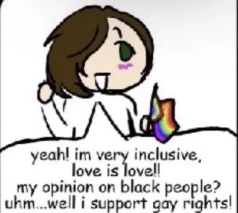 Performative Inclusivity Meme