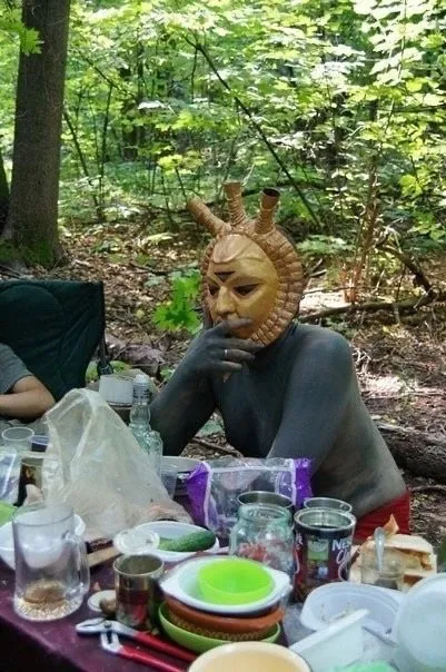 Таинственный гость на пикнике