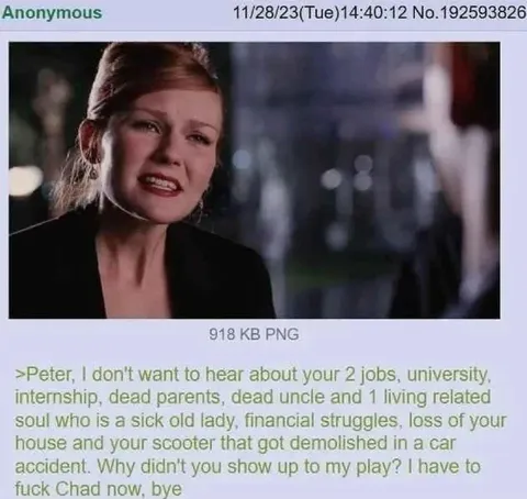Mary Jane’s Brutal Breakup Message