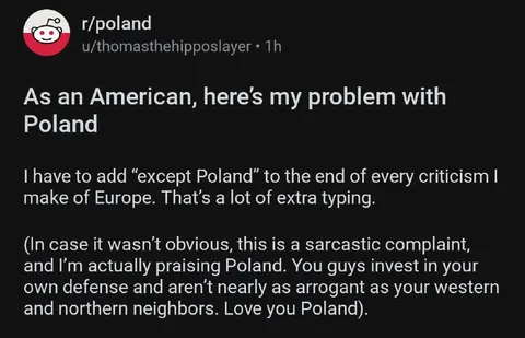 Except Poland Every Time