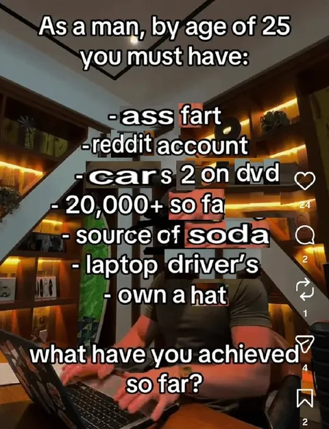Man's Achievements by 25