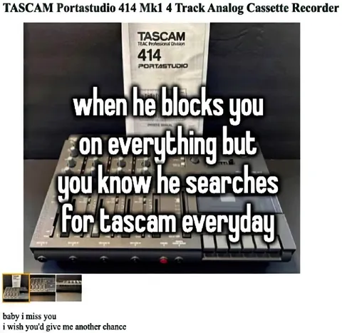 Blocked But Still Searching Tascam