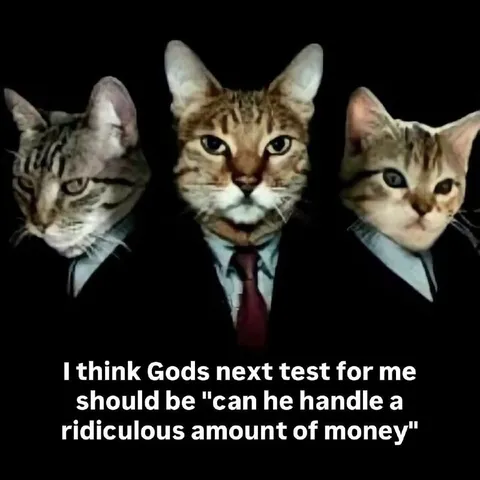 God's Next Test Is Money