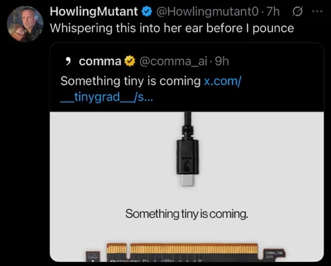 Something Tiny Is Coming
