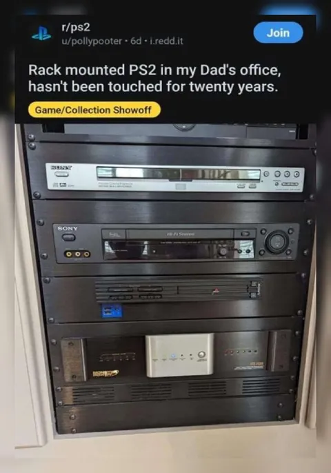 Untouched Rack Mounted PS2