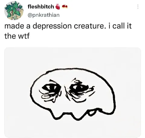 Depression Creature WTF