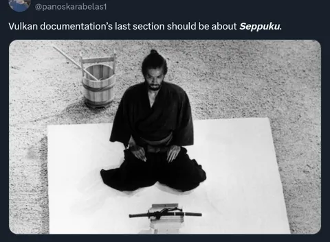 Vulkan Documentation Seppuku