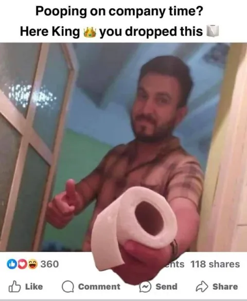 Pooping on Company Time