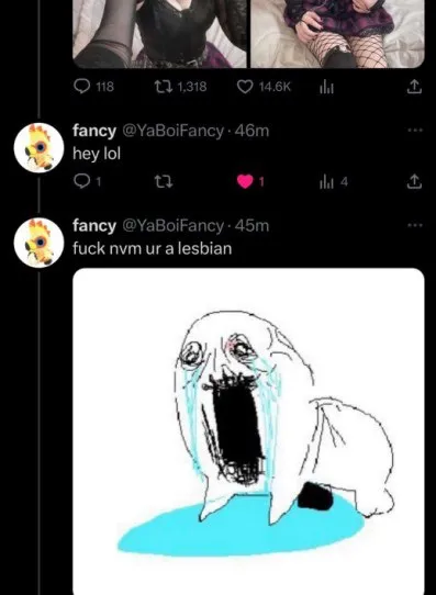 Fuck Never Mind You're a Lesbian