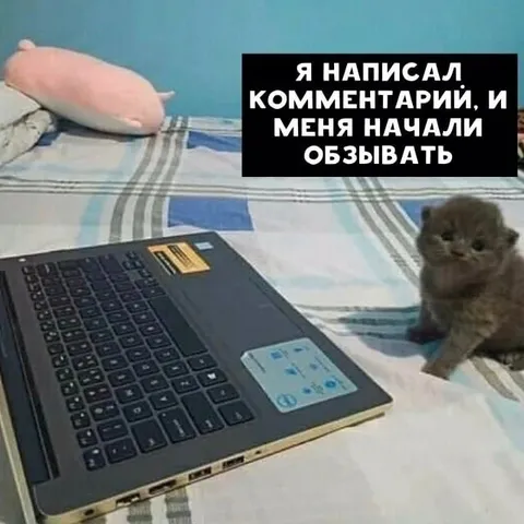 Когда написал комментарий