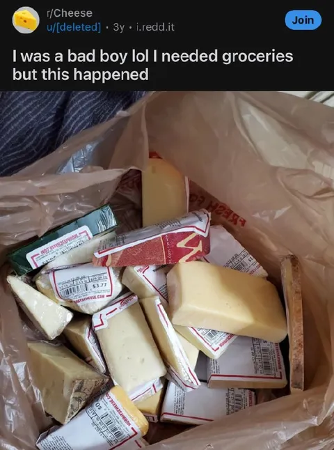 Bad Boy Cheese Grocery Haul