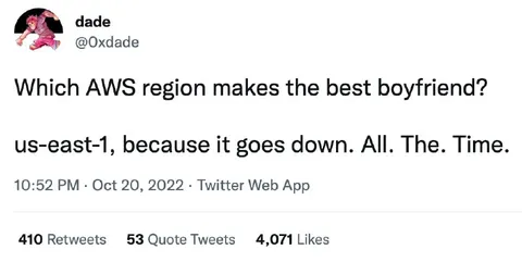 AWS Region Boyfriend Joke