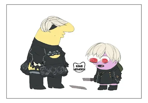 KAMI MOMORI Chibi Warriors