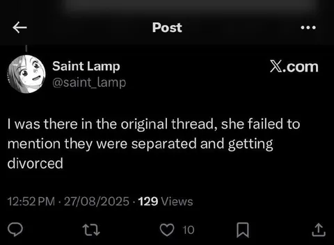 Divorced in the Original Thread