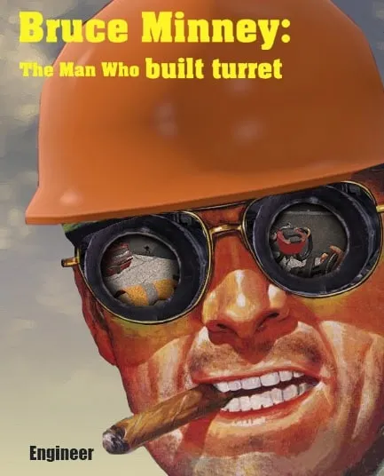 Bruce Minney Built Turret