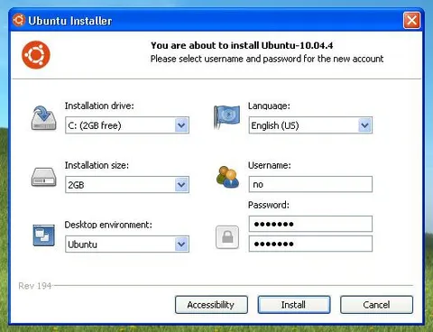 Ubuntu Installer Says No