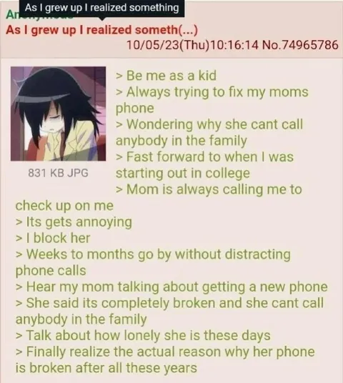 Mom's Phone Was Never Broken