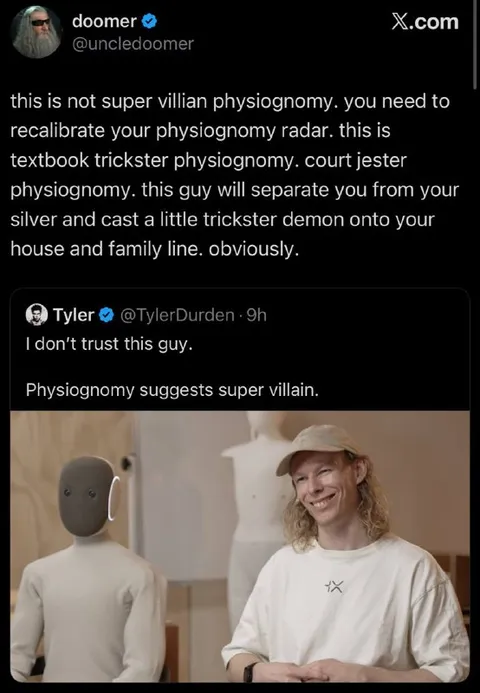 Trickster Physiognomy Radar