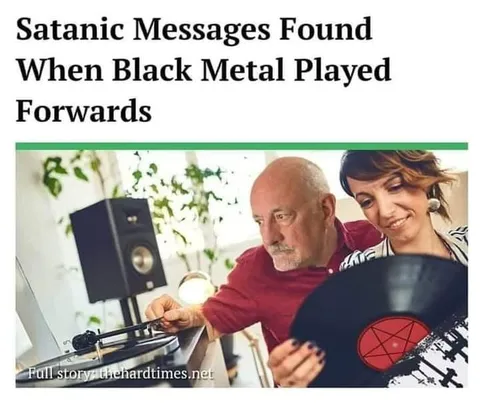 Satanic Messages in Black Metal