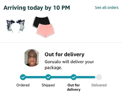 Gonzalo Out for Delivery