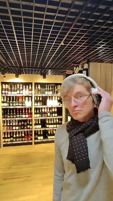Странный альбом в винном магазине