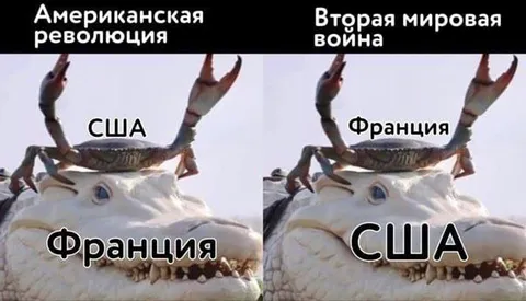 США и Франция меняются ролями