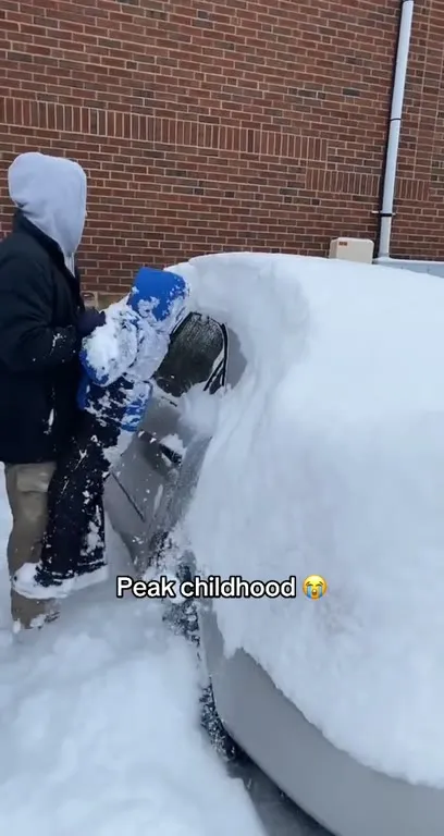 Peak Childhood Snow Day