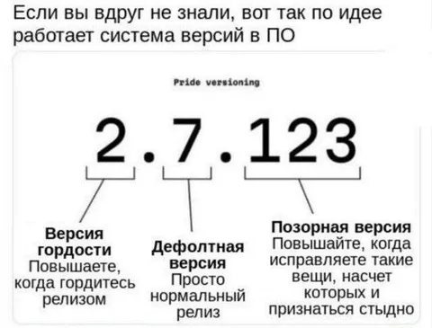 Версия гордости и стыда