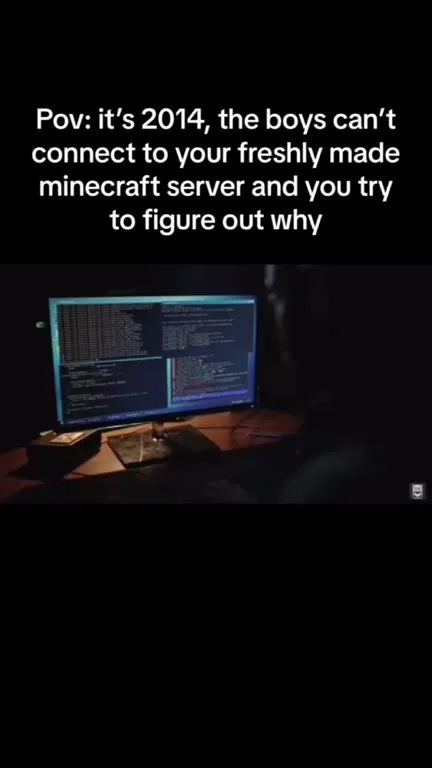 Minecraft Server Troubleshooting in 2014