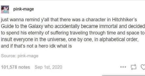 Immortal Alphabetical Insulting Hero