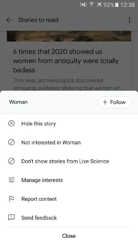 Not Interested in Woman