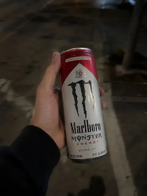 Marlboro Monster Energy Can
