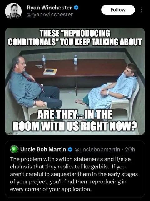 Reproducing Conditionals in the Room