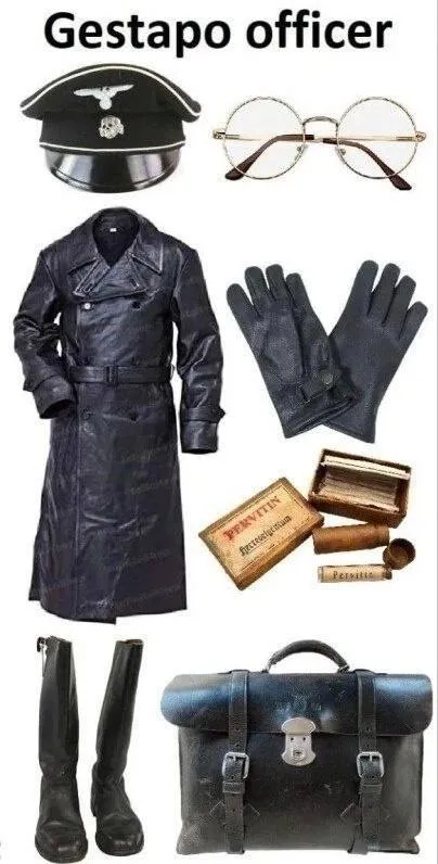 Gestapo Officer Outfit