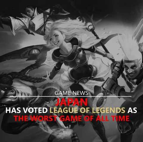 Japan Votes League of Legends Worst