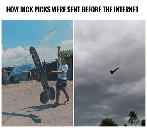 How Dick Pics Were Sent Before Internet