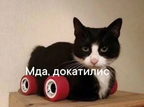 Мда, докатились