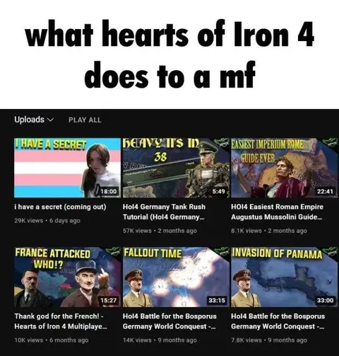 What Hearts of Iron 4 Does to You
