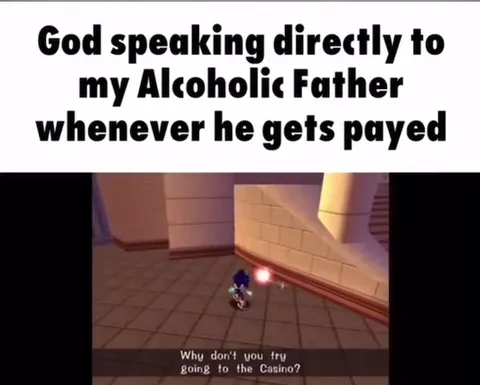 God Sends Him to the Casino